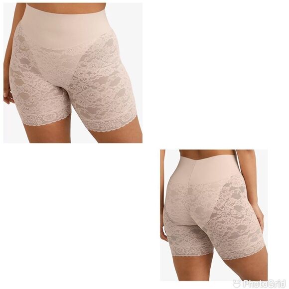 NWT Women's Tame Your Tummy Lace Shorty Shorts DMS095 - Picture 5 of 14